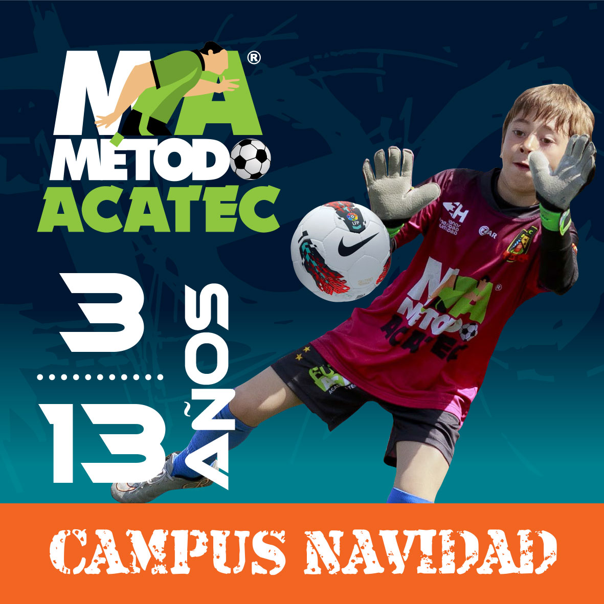 Banner VII Campus Navidad en Alicante y l`Alfàs del Pi PORTEROS 3-13 años